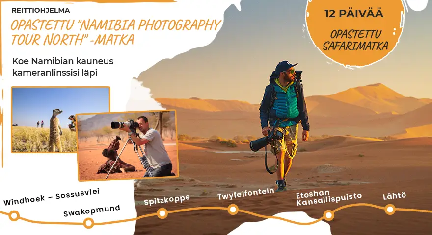 Opastettu Namibia Photography Tour North-matka