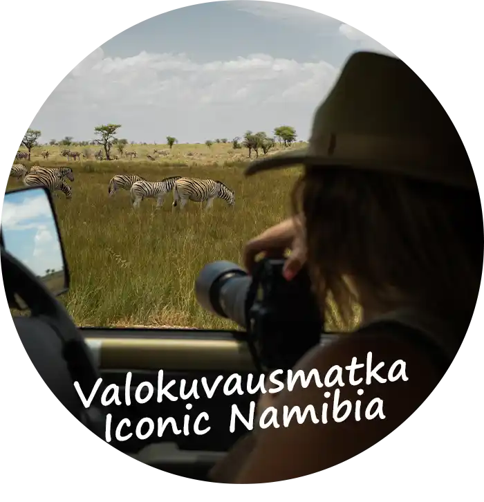 Valokuvausmatka Iconic Namibia